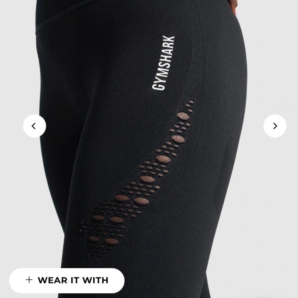 Gymshark ENERGY SEAMLESS CROPPED LEGGINGS XS